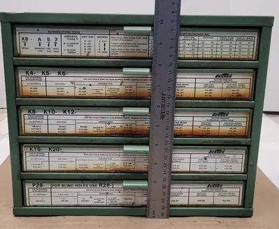 Used SUNNEN CABINET - 5 DRAWER Misc Industrial Equipment Kentucky US | Aucto #687851
