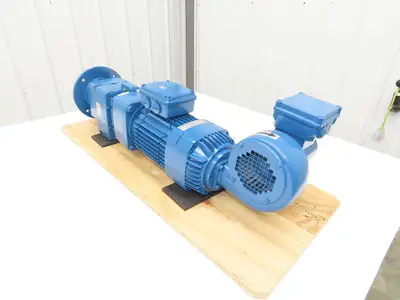 Demag Crane KBS 80 B12F Gear Motor 265/460V 3PH DFV41DL OEL:0.7L/ B5.0-30-0-6.44