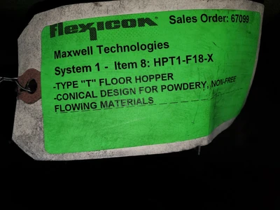 USED Flexicon BATCH SYSTEM
