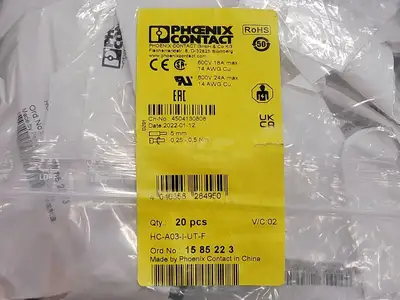 NEW PHOENIX CONTACT HC-A03-I-UT-F