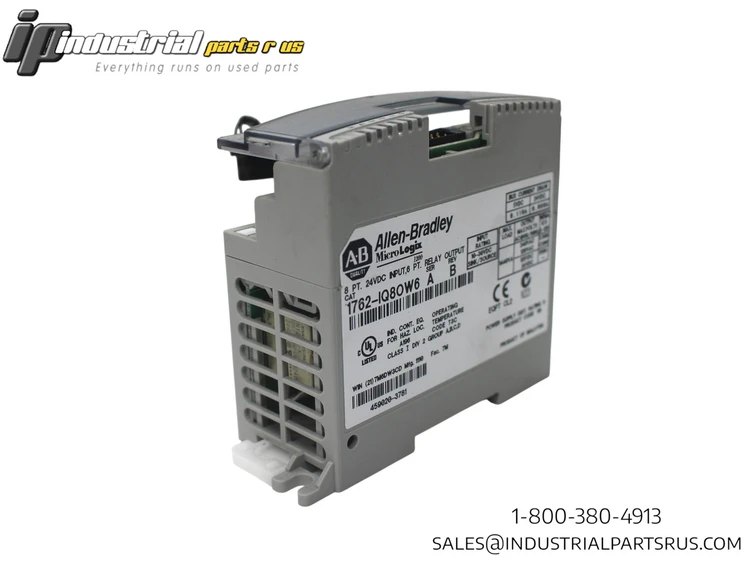 Used ALLEN BRADLEY 1762-IQ80W6 Relays & Switches Kentucky US | Industrial Parts R Us Inc. #471022