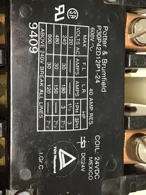 USED POTTER & BRUMFIELD P30P42D12P1-24