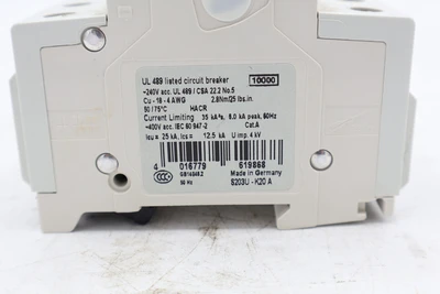 USED ABB S203U-K20 A