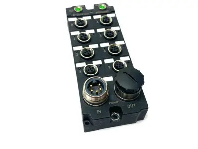 USED BECKHOFF ETHERCAT 8-CHANNEL DIGITAL OUTPUT LINK EXTENSION BOX