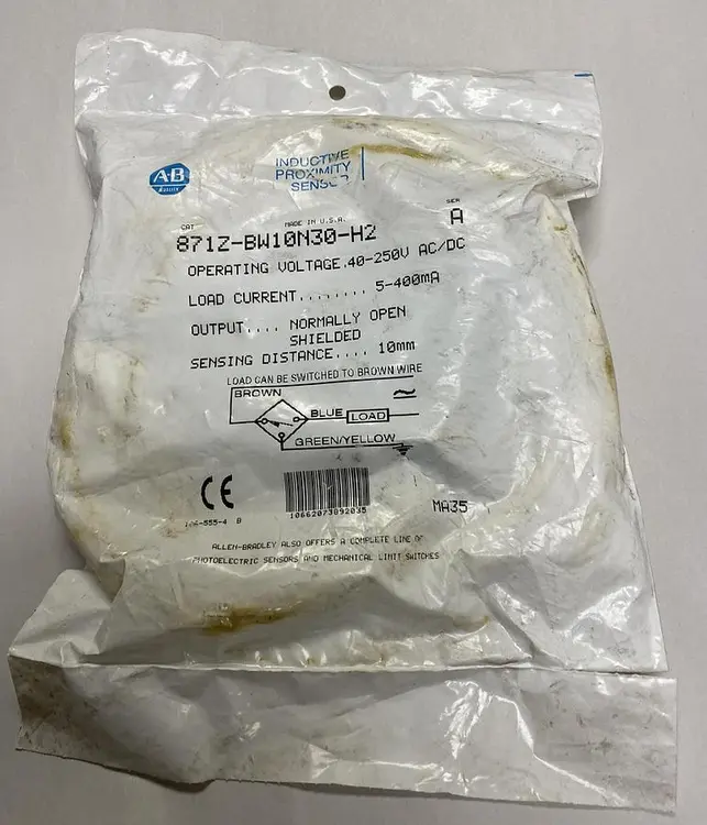 Used ALLEN-BRADLEY 871Z-BW10N30-H2 Proximity Sensors Ohio US | Surplus Asset Holdings #1206147
