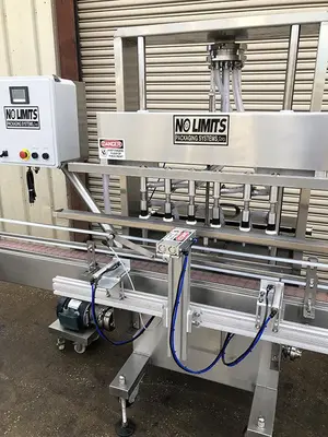 USED 2020 ACCUTEK 48", ELF 4 QUILL INLINE CAPPER ACCUTEK, ELF,