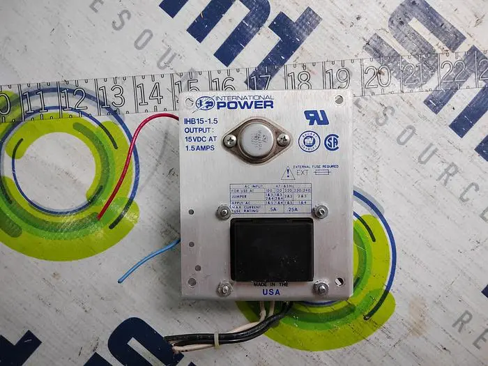 Used INTERNATIONAL POWER IHB15-1.5 Power Supplies | SMT Resource #485042