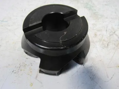 Carboloy R220.29-04.00-10 4-1/2" 5 Flute Indexing Button Face Mill 1-1/2" Arbor