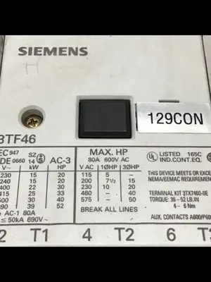 USED SIEMENS 3TF4622-OAK6