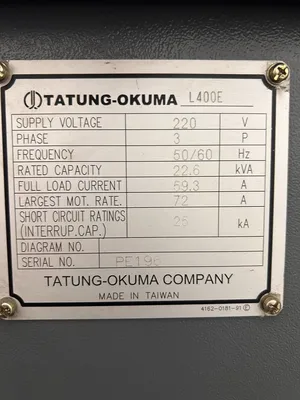 2012 OKUMA GENOS L400E CNC Lathes | CNC EXCHANGE (9)