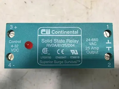 USED CONTINENTAL INDUSTRIES RVDA/6V25/D04