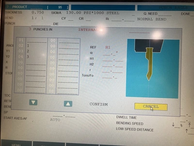 USED 1998 WYSONG FAB 400-120