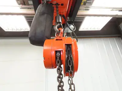 CM Cyclone 1/2 Ton 1000Lb Manual Chain Fall Hand Hoist 16' 6" Lift