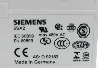 USED SIEMENS 5SX22 C8