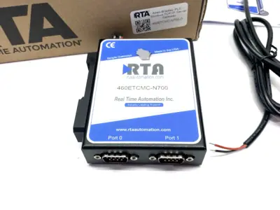 USED REAL TIME AUTOMATION ALLEN-BRADLEY PLC-MODBUS TCP/IP SERVER GATEWAY