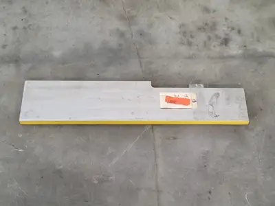 Steel Shear Wear Plate, 28-1/2" x 6" x 1"