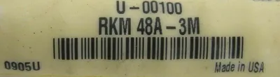 NEW TURCK RKM48A-3M CORDSET RKM48A3M U-00100