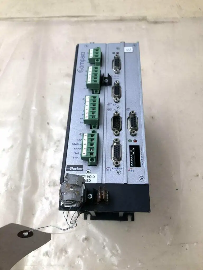Parker Compax3 C3S025V2-F10-I20-T11-M00 AC Servo Drive 230V 6A