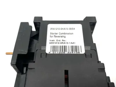 New | in-Stock Siemens Fuseless Reversing Starter Combination 400VAC 24VDC Starters Michigan US | Maverick Industrial Sales #1401770