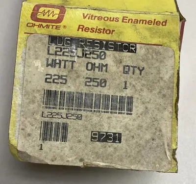 New | in-Stock OHMITE L225J250 Miscellaneous Equipment (Electrical & Power) | Surplus Asset Holdings #1190638