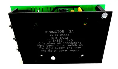 NEW FAULHABER MINIMOTOR BLD 453A MOTOR DRIVE BOARD RC 64635 140