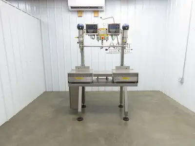 Chemtech Sanitary Dual Liquid Filling Weigh Station Scales 1" Tri-Clamp 115V
