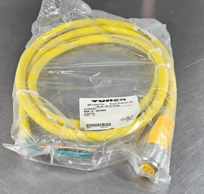 TURCK RKM 76-2M/S600 Cordset. Loc5D-22