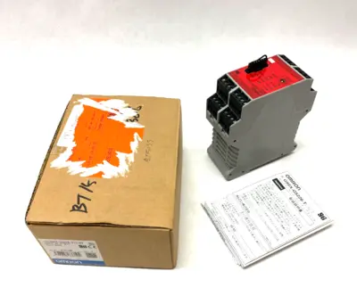 New | in-Stock OMRON FLEXIBLE SAFETY RELAY UNIT 24VDC 5W MAX Relays & Switches | Maverick Industrial Sales #1108804