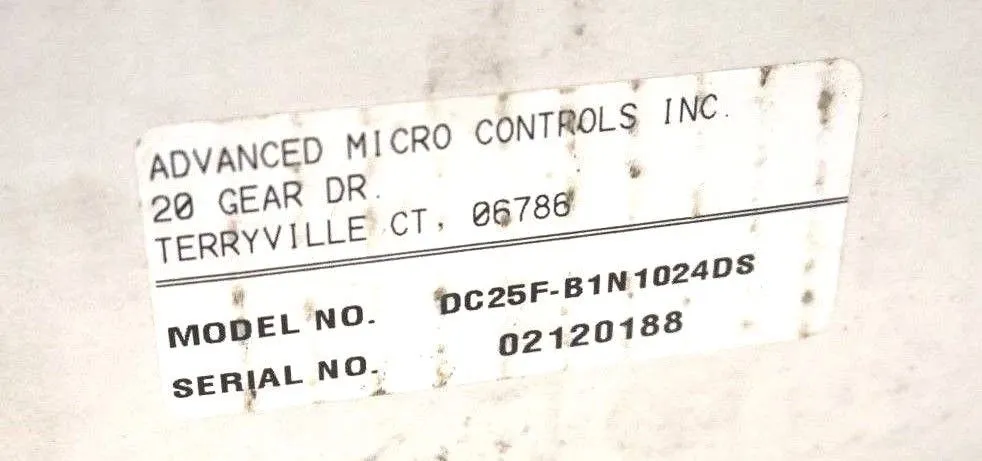 NEW SEALED ADVANCED MICRO CONTROLS DC25F-B1N1024DS ENCODER DC25FB1N1024DS
