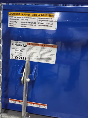 Used 2020 Vestil P-HOP-1.0 Hoppers Illinois US | Meadoworks #1514607