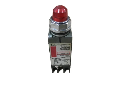 Cutler-Hammer Eaton E29TH1 Miniature Indicating Light, PresTest, 24 Vac/dc [New]