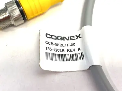 New | in-Stock Cognex In-Sight Connection Cable Double-Ended U2-19719, 185-1203R Cable & Wire Michigan US | Maverick Industrial Sales #1390735