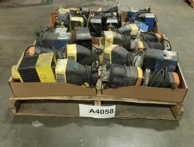 PALLET OF ASSORTED METERING PUMPS, MILTON ROY, PULSATRON, PROMINENT