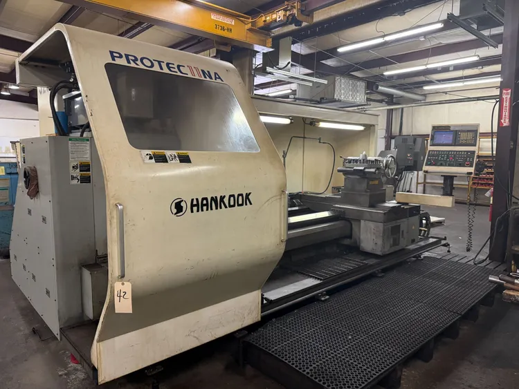 Used HANKOOK PROTEC-11N/2000 CNC Lathes Texas US | Harris Machine Tools, Inc. #1135433