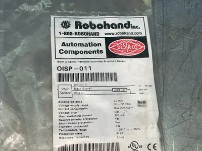 New | in-Stock DESTACO ROBOHAND OISP011 Proximity Sensors Ohio US | HGR 24 #1314210
