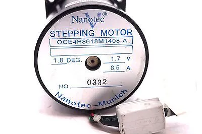 NEW NANOTEC OCE4H8618M1408-A STEPPING MOTOR 1.7V 8.5A OCE4H8618M1408A