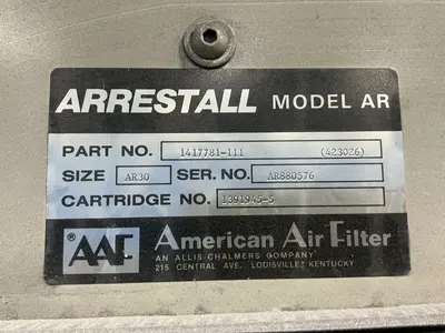 Used ARRESTALL _UNKNOWN_ Dust Collectors Ohio US | HGR 24 #1548049