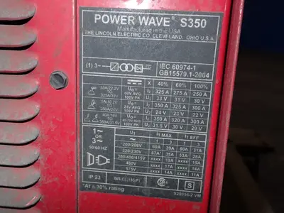 Used LINCOLN POWER WAVE S350 Welding Machinery (Other) Ohio US | HGR 24 #909995