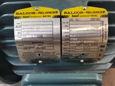 NEW BALDOR 5 HP