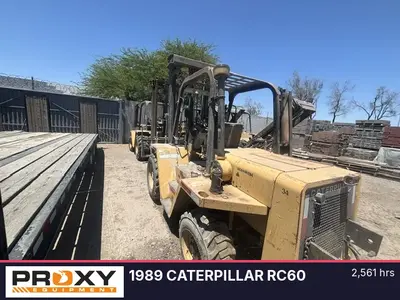 Used 1989 CATERPILLAR RC60 Internal Combustion Forklifts: Pneumatic Tire Arizona US | Proxy Equipment #1426009