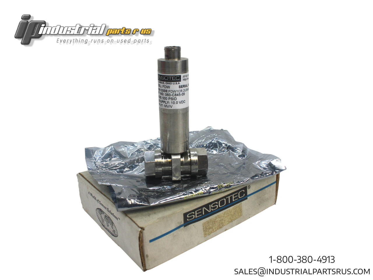 Sensotec FDW 060-C845-09 Pressure Transducer