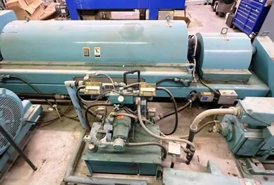(2) Alfa-Laval/Sharples DS-406 Super-D-Canter centrifuges, 316SS.