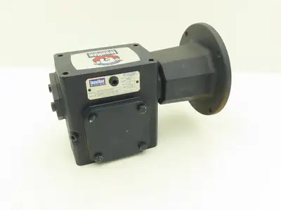 Leeson IronMan BM821-25-R-56 Worm Gearbox 25:1 Reducer 1Hp 70rpm 56C RH