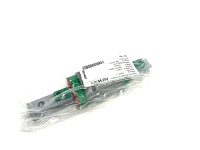 New | in-Stock Hiwin Linear Bear. Block and Guiderail Assembly 222mm Length Linear Guides Michigan US | Maverick Industrial Sales #1487684