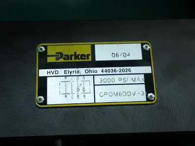 Parker Hydraulic Cylinders, Mainfold Block