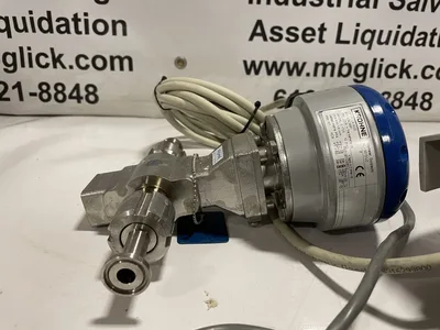 KROHNE OPTIFLUX 6000 Electromagnetic Flow Sensor/Meter 1/8” w/ IFC 300
