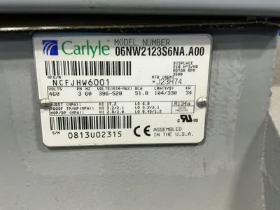 Used CARRIER 30HXC076R—661KA Misc Plastics Equipment Ohio US | HGR 24 #1261295
