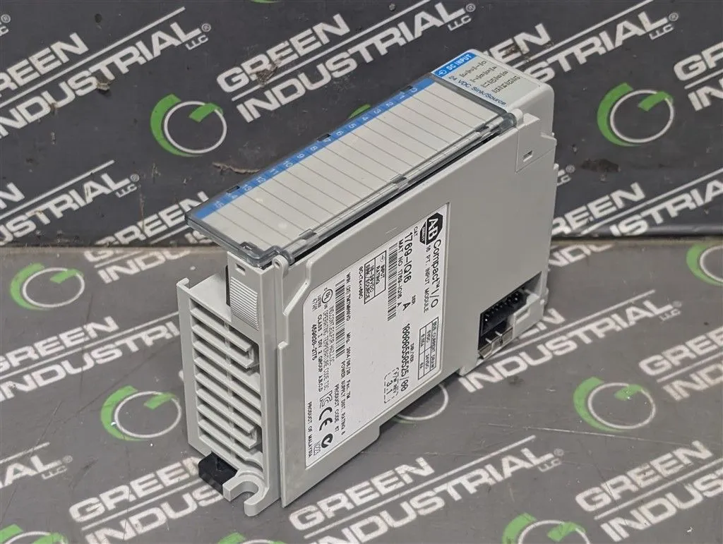 Allen Bradley 1769-IQ16/A Compact I/O 16pt Input Module F/W 3.1 Used