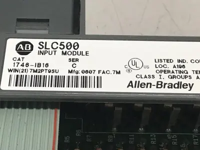 USED ALLEN BRADLEY 1746-IB16 SER C