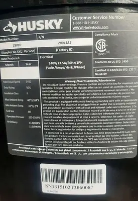 USED HUSKEY C602H